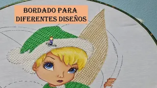 Bordado Fantasía Ala Campanita Tinker Bell