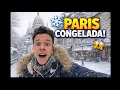 Lagu PARIS CONGELADA! Neve toma conta de Montmartre e parece um filme! 