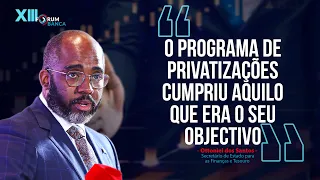 "O programa de privatizações cumpriu aquilo que era o seu objectivo" Ottoniel dos Santos