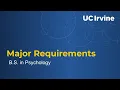 Majors B S in Psychology