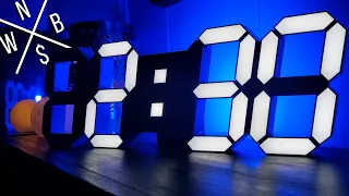 3D LED Digital Wall Clock - Unboxing Review