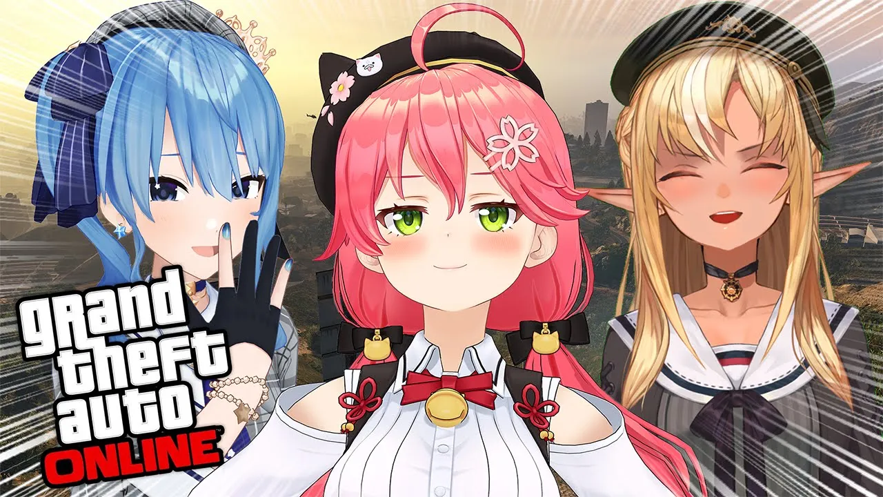 【 GTAO #ホ口ライブGTA】我々、ホ口ライブ株式会社一同！！！！！！【ホロライブ/さくらみこ】