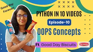 Python in 10 s OOPS Inheritance Polymorphism encapsulation Abstraction Ep-10