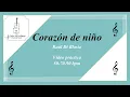 Download Lagu Corazón de niño-(Violín)-Video Práctica