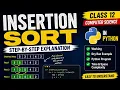 Insertion Sort in Python Step-by-Step Explanation Grade 12 Computer Science