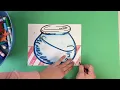 2nd Dr Seuss Fish Prints