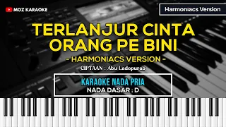 terlanjur cinta orang pe bini harmoniacs version karaoke hd moz karaoke