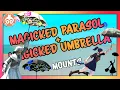 FFXIV Magicked Parasol Magicked Umbrella Mounts