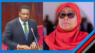 LIVE RAIS DKT SAMIA AKIMUAPISHA MWIGULU NCHEMBA KUWA WAZIRI MKUU 