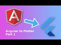 Learning Flutter When All You Know Is Angular - Pt1 Getting Started