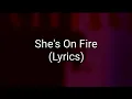 Download Lagu Scarface - She's On Fire - Amy Holland (Lyrics)