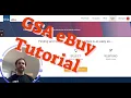 GSA eBuy Tutorial 2022