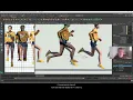 Reciprocals in Maya Copying and Pasting Key Frames - Run Cycle 3