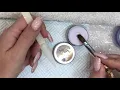 Swatching Lilac Lustre by Diamond Nail Supplies
