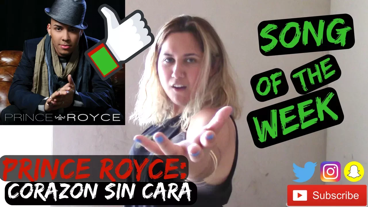 Song Of the Week: Corazon Sin Cara - Prince Royce Song Of the Week: Corazon Sin Cara - Prince Royce