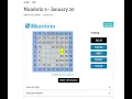 Solve Daily Numbrix 9 Puzzle 2024 ASMR