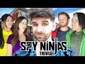 I Hosted Spy Ninjas Trivia Battle Girls vs Boys