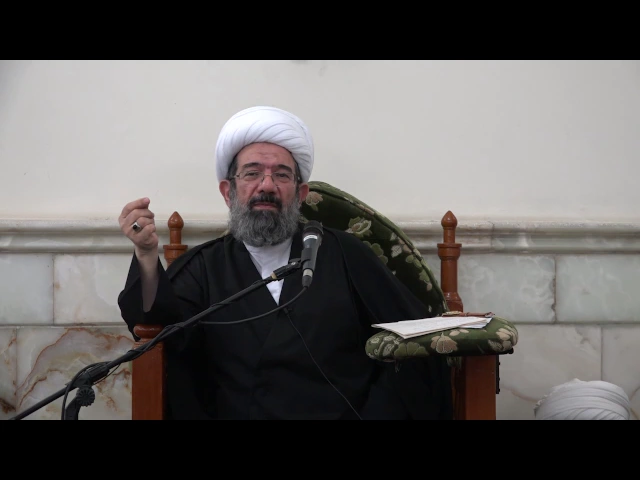 ⁣سماحة الشيخ  محمد باقر الايرواني ـ درس الأصول 4 صفر 1438