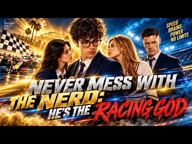 NEVER MESS WITH THE NERD HE'S THE RACING GOD