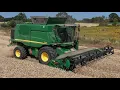 BrookRidge Farm Winter Wheat Harvest 26 JOHN DEERE T670i