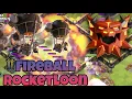 Download Lagu Fireball Rocketloon With Action Figure TH17 legend attack  - Clash of Clans