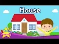 Download Lagu House (place) (v1) - Parts of the House -  Kids vocabulary - English educational video