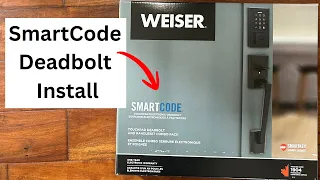 DIYwithClutchy Costco Wieser SmartCode Touchpad Deadbolt and Handleset Combo Installation