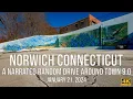 Norwich Connecticut - A Narrated Random drive around town 9 0