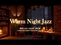 Download Lagu Night Rainy With Warm Relaxing Jazz and Crackling Fireplace Sounds For A Pleasant Mood \u0026 Deep Sleep