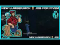QBCore New LUMBERJACK JOB FREE FiveM Roleplay Scripts FiveM Tutorial 2023 MJ DEVELOPMENT