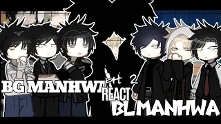 bg manhwa react to bl manhwa 2 cringe uncanon reactions lazy 