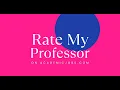 Rate My Professor - USA Canada Australia UK and globally