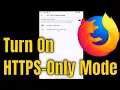 How to Turn On HTTPS-Only Mode in Firefox Browser for Android