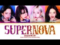 Download Lagu aespa(에스파) ‘Supernova’ Lyrics (Color Coded Lyrics)