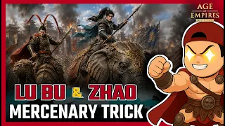 hidden lu bu u0026 zhao yun trick that gives you better results age of empires mobile