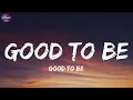 Mark Ambor - Good To Be (Lyrics)