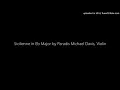 Sicilienne in Eb Major by Paradis Michael Davis, Violin