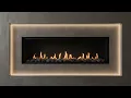 Gray Venetian Plaster Fireplace with LED Lighting Modern Fireplace Ambience 10 Hours