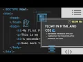 float Floating into Layouts An Introduction to Float in HTML and CSS