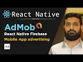 AdMob Using Firebase in React Native React Native AdMob with Firebase Urdu Hindi