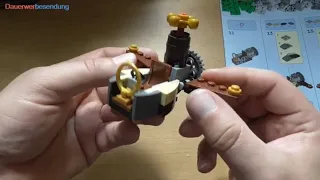 Ganz okaye Zeitmaschine, schöne Goldteile in der Lego Explorer 6/2021 mit Polybag 11947