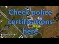 How to look up police certification for Oregon DPSST IRIS also jurisdiction