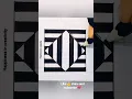 Op Art Easy Drawing Optical Illusion