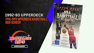 1992 1993 Upper Deck Basketball High Series