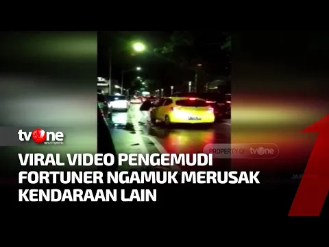 Tidak Terima Ditegur, Pengemudi Fortuner Ngamuk Pakai Pedang Katana