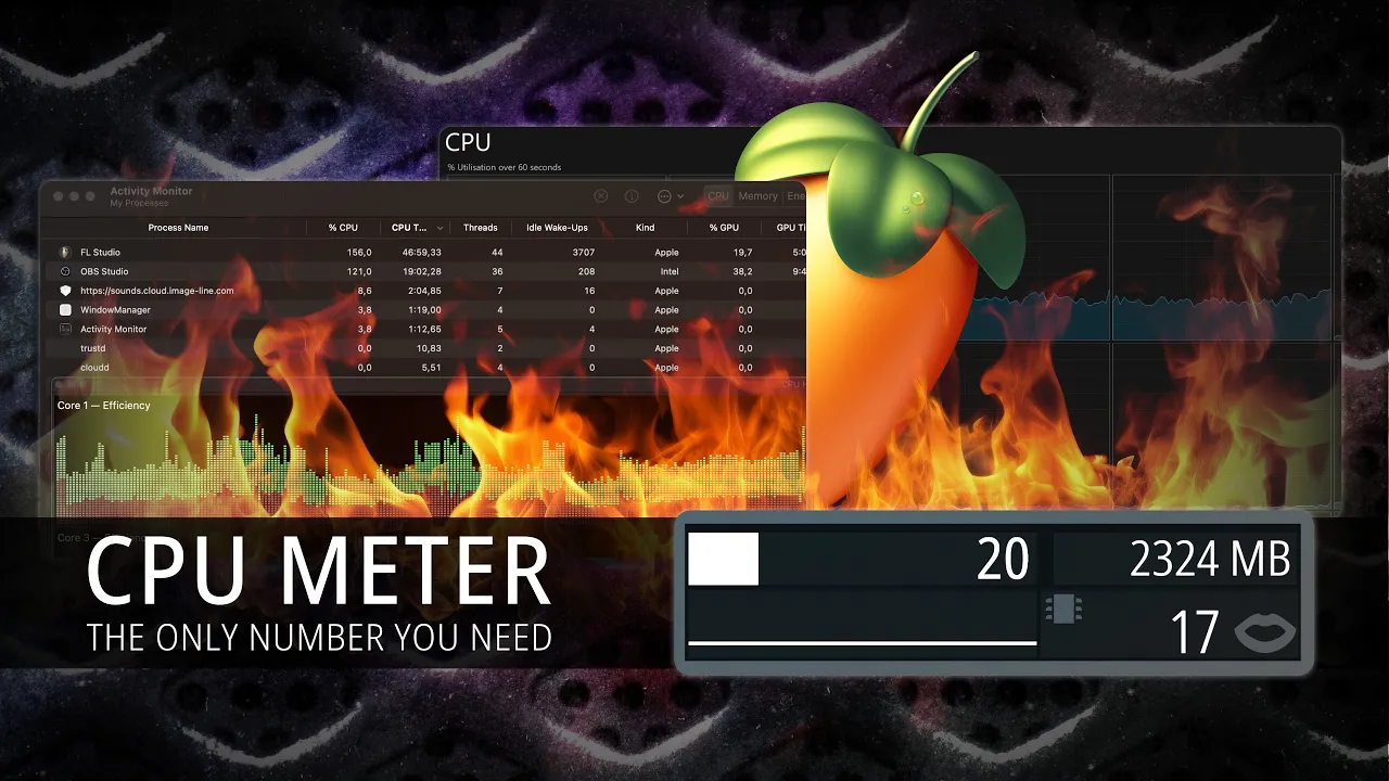 The FL STUDIO CPU Meter | The Only Number You Need