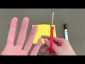 How to use scissors for kids - Fine Motor Skills