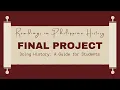 DOING HISTORY A Guide for Students BSN 1-B Group 5