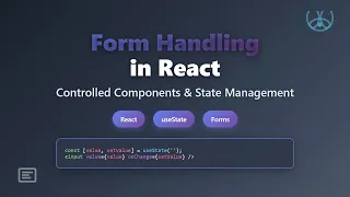 React Form Handling Controlled Components Validation State Management for Beginners