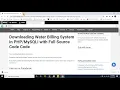 Water Billing System in - Demo